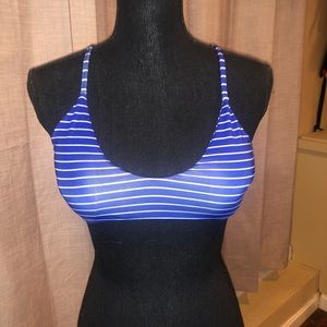 EUC Woman’s Striped Bikini Top